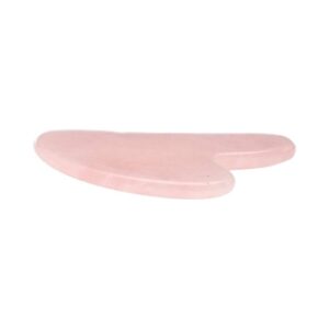 GUA SHA VEIDO MASAŽUOKLIS | ROŽINIS KVARCAS - Image 2