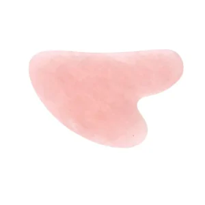 GUA SHA VEIDO MASAŽUOKLIS | ROŽINIS KVARCAS