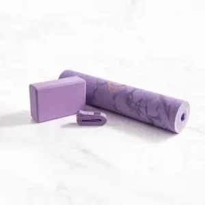 JOGOS RINKINYS  / KILIMĖLIS, BLOKELIS, GUMA / VIOLET