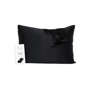 Natūralaus šilko pagalvės užvalkalas 50x70 cm - Black