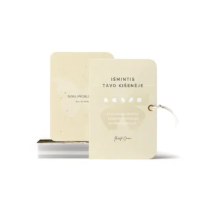 „Išmintis tavo kišenėje“ –  34 unikalios kortelės kasdienei savirefleksijai.