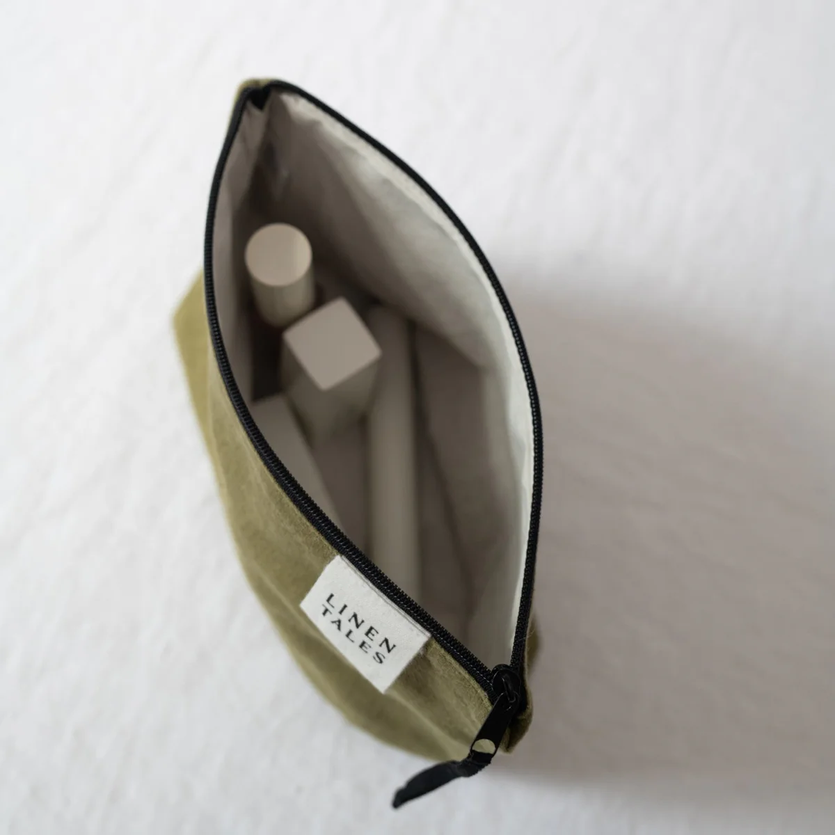"Linen tales" kosmetinė | Mėtinė - Image 2